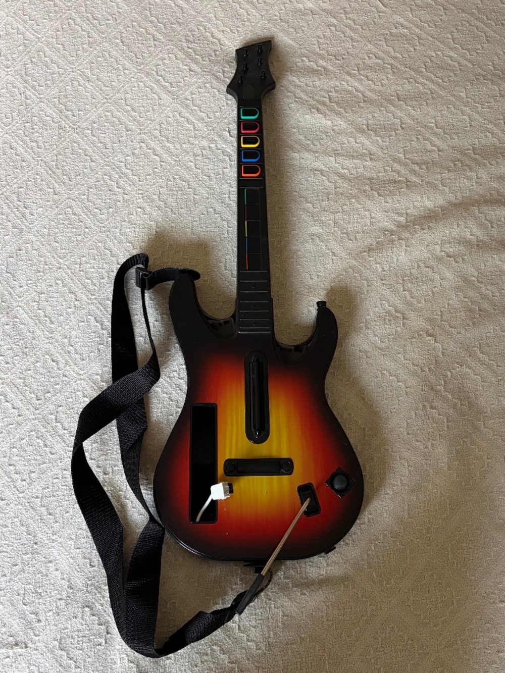 🎸Y2K Classic! Like-New Red Octane Wireless Guitar Controller for Guitar Hero